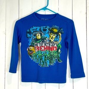 Blue long sleeve Toy Story shirt